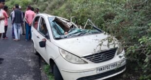 उत्तराखंड बिग ब्रेकिंग: पहाड़ी से गिरे पत्थर की चपेट में आई अल्टो कार, एक व्यक्ति की मौत
