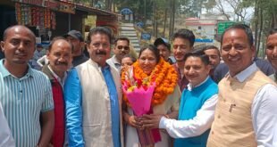 दायित्व मिलने के बाद गृहनगर पहुंचीं गंगा बिष्ट, बीजेपी कार्यकर्ताओं सहित क्षेत्रीय लोगों ने गर्मजोशी से किया स्वागत