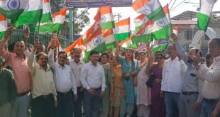 ऑपरेशन सिंदूर की सफलता और सेना के पराक्रम के सम्मान में निकाली शौर्य यात्रा, भारत माता के जयकारों से गूंज उठा शहर