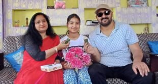 कुमाऊं पब्लिक स्कूल की शानवी ने 96 प्रतिशत अंक लाकर ब्लॉक में पाया पहला स्थान