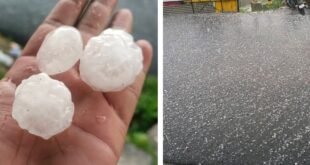 अल्मोड़ा में खूब बरसे मेघ, ओले भी गिरे, बिजली व्यवस्था धड़ाम