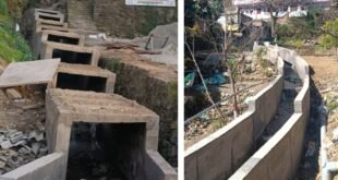 लापरवाही:: मानसून नजदीक, अल्मोड़ा में ड्रेनेज सिस्टम का काम अब भी अधूरा