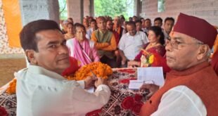 बाड़ेछिना में विकसित भारत संकल्प सभा का आयोजन, मोदी सरकार की 11 साल की उपलब्धियां बताईं