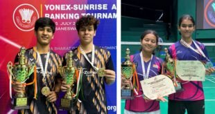 अल्मोड़ा के ध्रुव समेत अन्य शटलरों ने पदक जीतकर बढ़ाया देवभूमि का मान, स्वर्ण समेत तीन पदक झटके