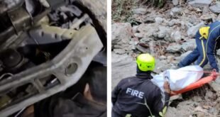 बिग ब्रेकिंग: बारात का वाहन खाई में गिरा, माँ-बेटे समेत पांच लोगों की मौत, मची चीख पुकार