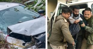 दर्दनाक हादसा:: खाई में गिरी कार, देवरानी-जेठानी की मौत, एक गंभीर