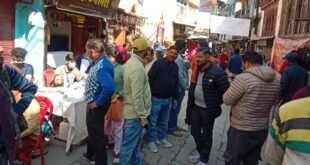 व्यापार मंडल द्वारा आयोजित किया गया दो दिवसीय चिकित्सा शिविर, दूसरे दिन 120 से अधिक लोगों की हुई जांच