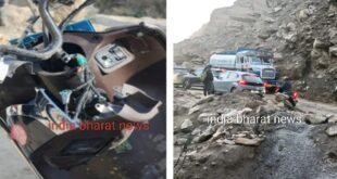 क्वारब में दर्दनाक हादसा: दोपहिया चालक पर गिरा बोल्डर, पैर ही हड्डी टूटी, यह बड़ी लापरवाही हुई उजागर