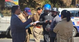 प्रशासन व परिवहन विभाग का संयुक्त चेकिंग अभियान, नियम तोड़ने वाले कई वाहन चालकों पर हुई कार्रवाई