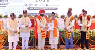 सोबन सिंह जीना विश्वविद्यालय का प्रथम दीक्षांत समारोह संपन्न, राज्यपाल ने मेधावियों को बांटे पदक
