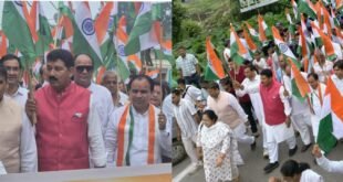 द्वाराहाट में गूंजे देशभक्ति के जयघोष, निकली भव्य तिरंगा यात्रा