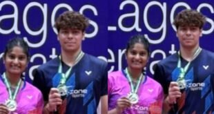 अल्मोड़ा के ध्रुव रावत ने लागोस इंटरनेशनल बैडमिंटन टूर्नामेंट में जीता स्वर्ण पदक