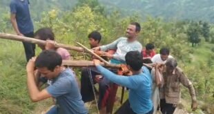 आजादी के 79 साल, फिर भी सड़क के लिए तरस रहा यह गांव! घायल शख्स को 6 किमी चढ़ाई पार कर डोली से सड़क तक पहुंचाया