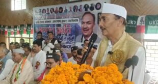 जागेश्वर में कांग्रेस को बड़ा झटका, गोविंद कुंजवाल के भतीजे दिनेश कुंजवाल समर्थकों संग UKD में शामिल