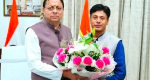 दर्जा राज्यमंत्री कुंदन लटवाल ने CM धामी से की मुलाकात, PRD जवानों, महिला मंगल दलों और क्षेत्र के विकास से जुड़ी मांगें उठाईं